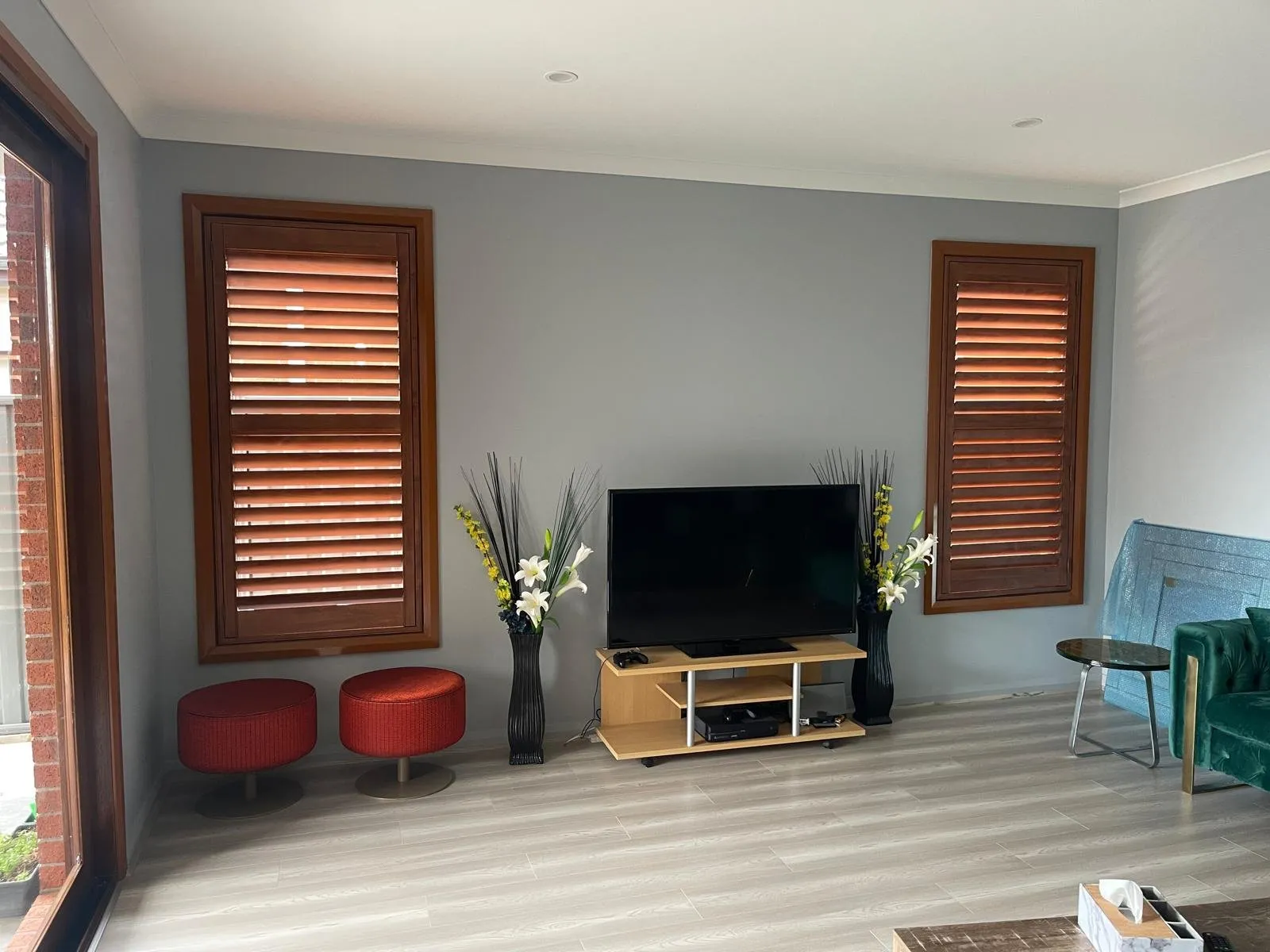 Plantation shutters installed by Galaxy Blinds